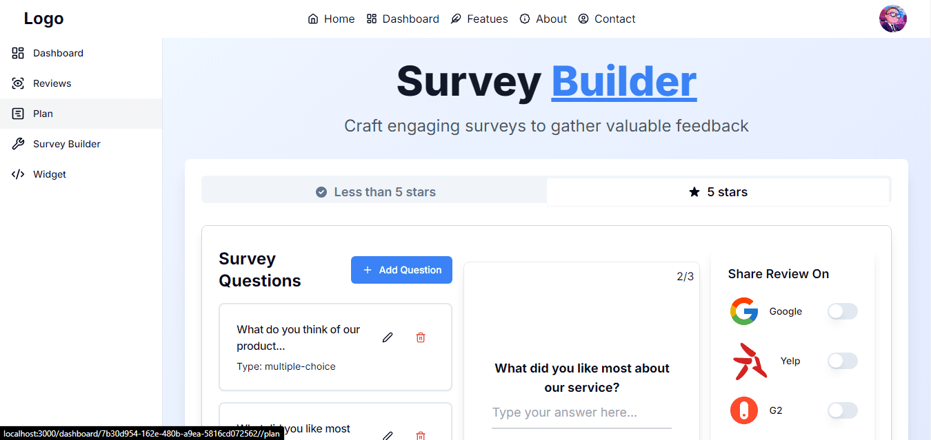 Survey Builder