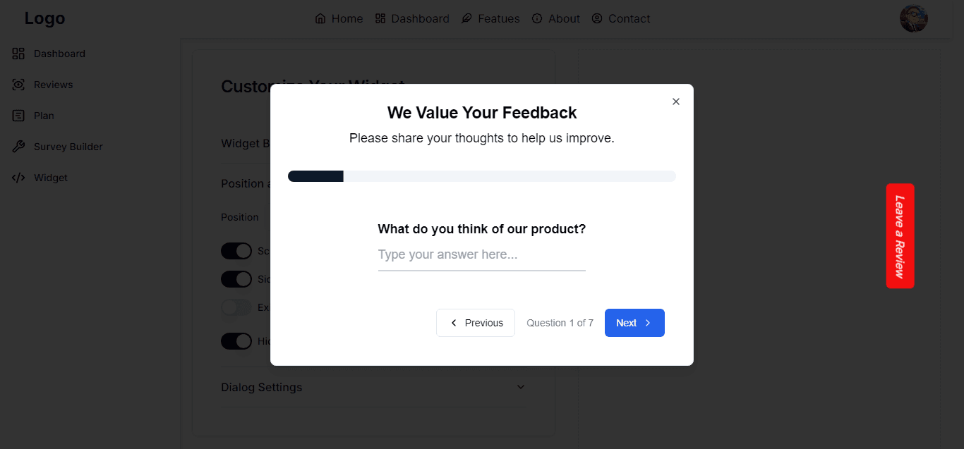 Feedback Widget